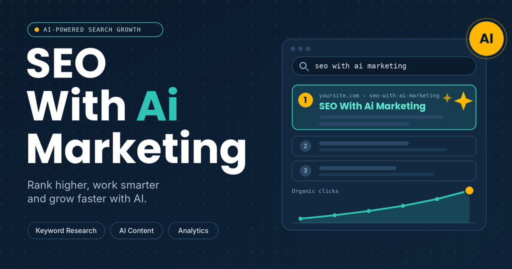 SEO With Ai Marketing SEO With Ai Marketing Banner
